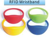 TRANSPONDER RFID 125Khz 65 mm (Morado) PULSERA SILICONA