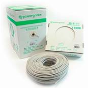 CABLE Cat 5e UTP RIGIDO, PEPEGREEN CAJA 100m. 