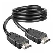 CABLE HDMI V1.4 con ferrita PEPEGREEN AM-AM Oro 1,8 m.