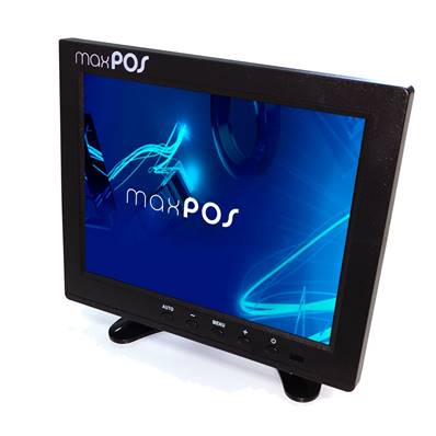 MAXPOS 8" TFT LED Negro VGA/BNC/HDMI/Video 