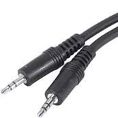 CABLE AUDIO JACK 3,5mm M / JACK 3,5mm M 5 Metros