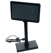 MAXPOS 10,1" LCD Negro VGA 1024 x 600 + 2 Mastil Visor y peana 