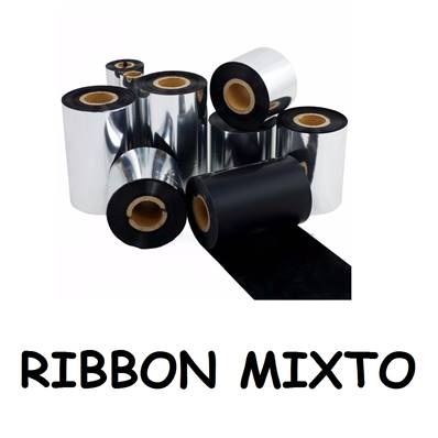 RIBBON MIXTO 50 x 300 G500 /530/RT700/EZ-1100/1200/2200 (5 rollos)