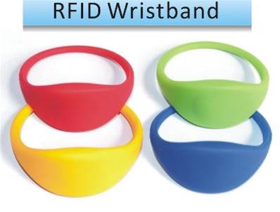 TRANSPONDER RFID 125Khz 65 mm (Rojo) PULSERA SILICONA