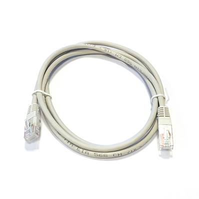 CABLE Cat 5e UTP RJ45 PEPEGREEN Latiguillo  1,5 m. Grey