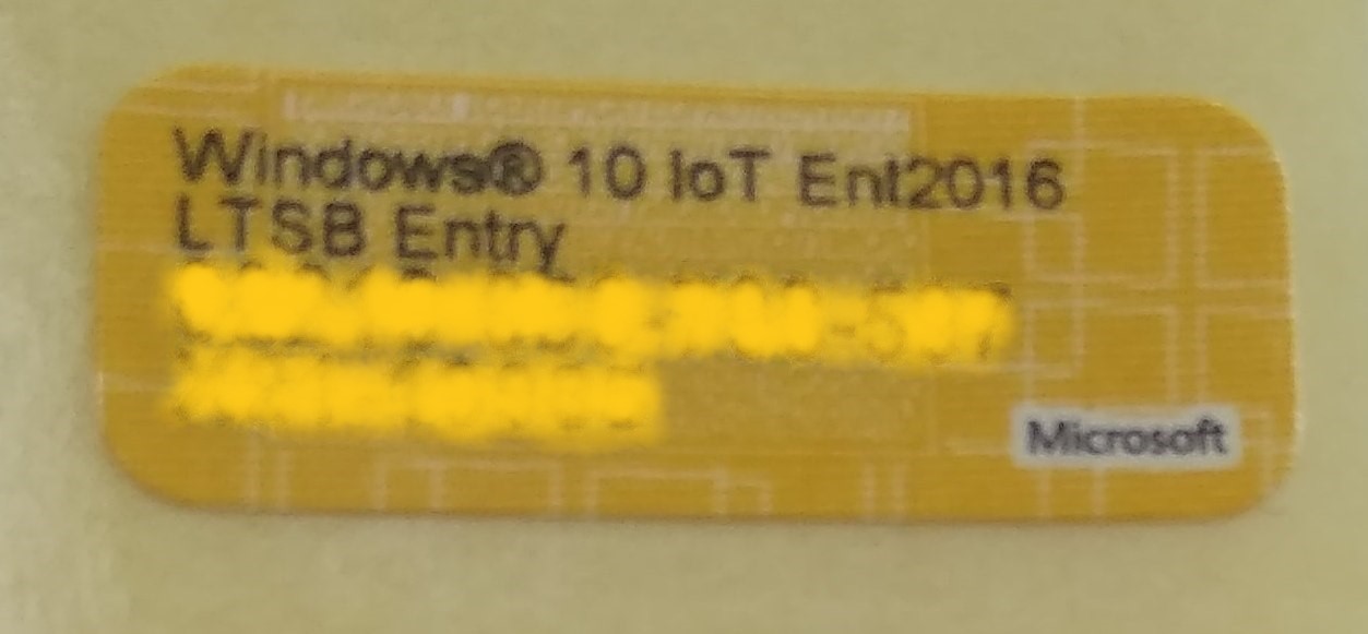 licencia Windows 10 IoT