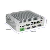 MAXPOS MiniPC IBOX 101 PLUS Intel J1900 2.0Ghz 8GB SSD128GB 6COM HDMI (cable conversor VGA)