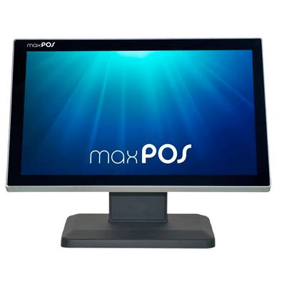 MAXPOS TACTIL 23,6" FLAT LED Capacitivo NEGRO VGA + HDMI USB Sop.Metal