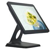 MAXPOS TACTIL 17" FLAT LED Capacitivo NEGRO VGA + HDMI USB Sop.Metal