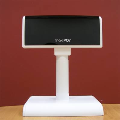 VISOR MAXPOS VFD 2*20 USB WHITE