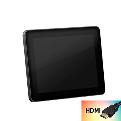 BST DUAL MONITOR 9,7" para EDGE HDMI Negro