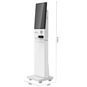 BST KIOSK BK 24" N97 8GB 120GB SSD Printer 3" Scanner 1D/2D