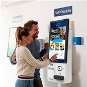 BST KIOSK BK 24" N97 8GB 120GB SSD Printer 3" Scanner 1D/2D