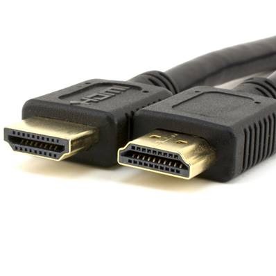 CABLE HDMI V1.4 con ferrita PEPEGREEN AM-AM Oro 10 m.