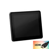 BST DUAL MONITOR 9,7" para EDGE HDMI Negro