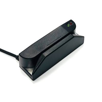 LECTOR TARJ.MAG.3P( 1&2&3 ) USB MINI NEGRO