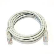 CABLE Cat 5e UTP RJ45 PEPEGREEN Latiguillo  3 m. Grey