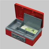 CAJA SEGURIDAD MOD. C-203 ROJA