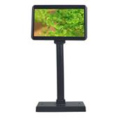 MAXPOS 10,1" LCD Negro VGA 1024 x 600 + 2 Mastil Visor y peana 