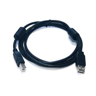 CABLE USB TIPO A-B 2.0  L:1.5M NEGRO